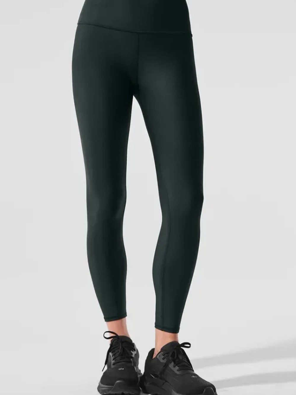 Alo Airlift 7/8 Leggings in “Charcoal Green”